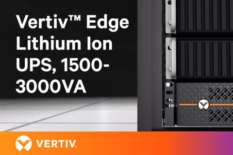 Компания Vertiv представляет линейку однофазных ИБП с литий-ионными аккумуляторами